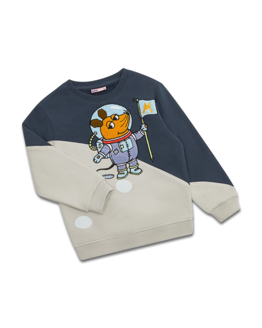 koaa – Mouse “Space” – Sweater navy/gray
