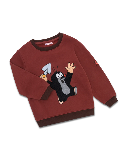 koaa – The Little Mole „Shovel“ Sweater | 100% Organic Cotton, GOTS Certified