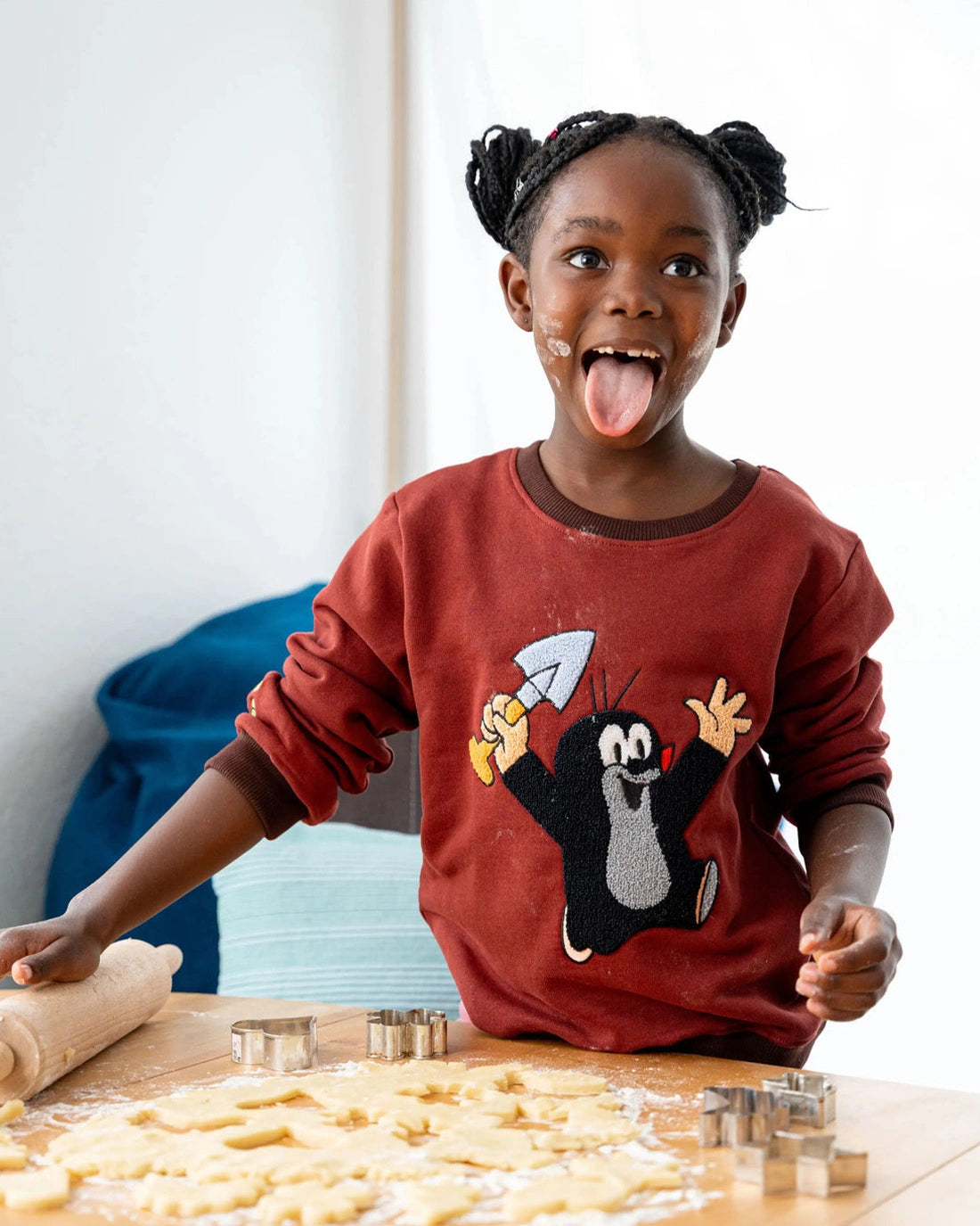 koaa – The Little Mole „Shovel“ Sweater | 100% Organic Cotton, GOTS Certified