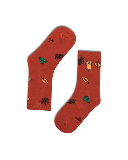 koaa – The Mouse „Autumn“ – Easy Socks | 80% Cotton, Autumn Design