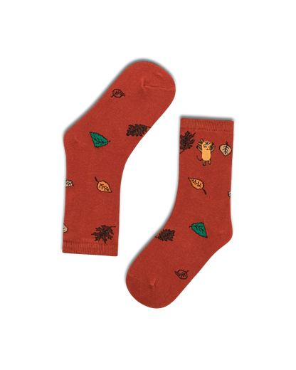 koaa – Die Maus “Herbst” – Easy Socks brown
