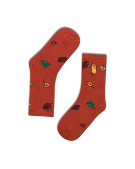 koaa – La Souris « Automne » – Easy Socks marron