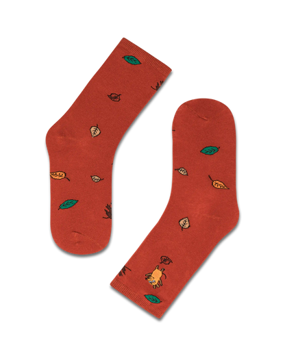 koaa – Die Maus “Herbst” – Easy Socks brown