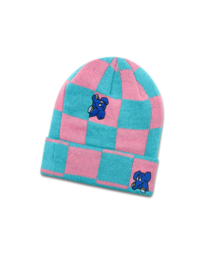 koaa – Der Elefant “Karo” – Beanie blue/pink