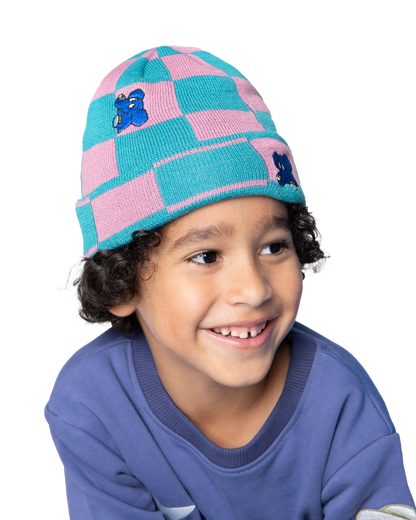koaa – Der Elefant “Karo” – Beanie blue/pink