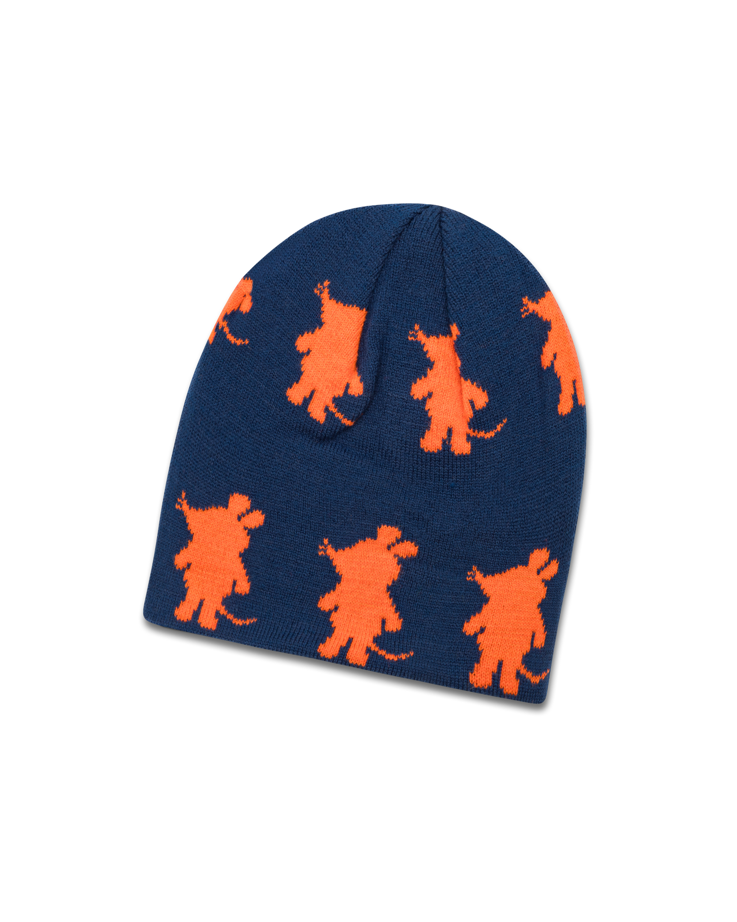 koaa – Die Maus “Silhouette” – Reversible Beanie blue/orange