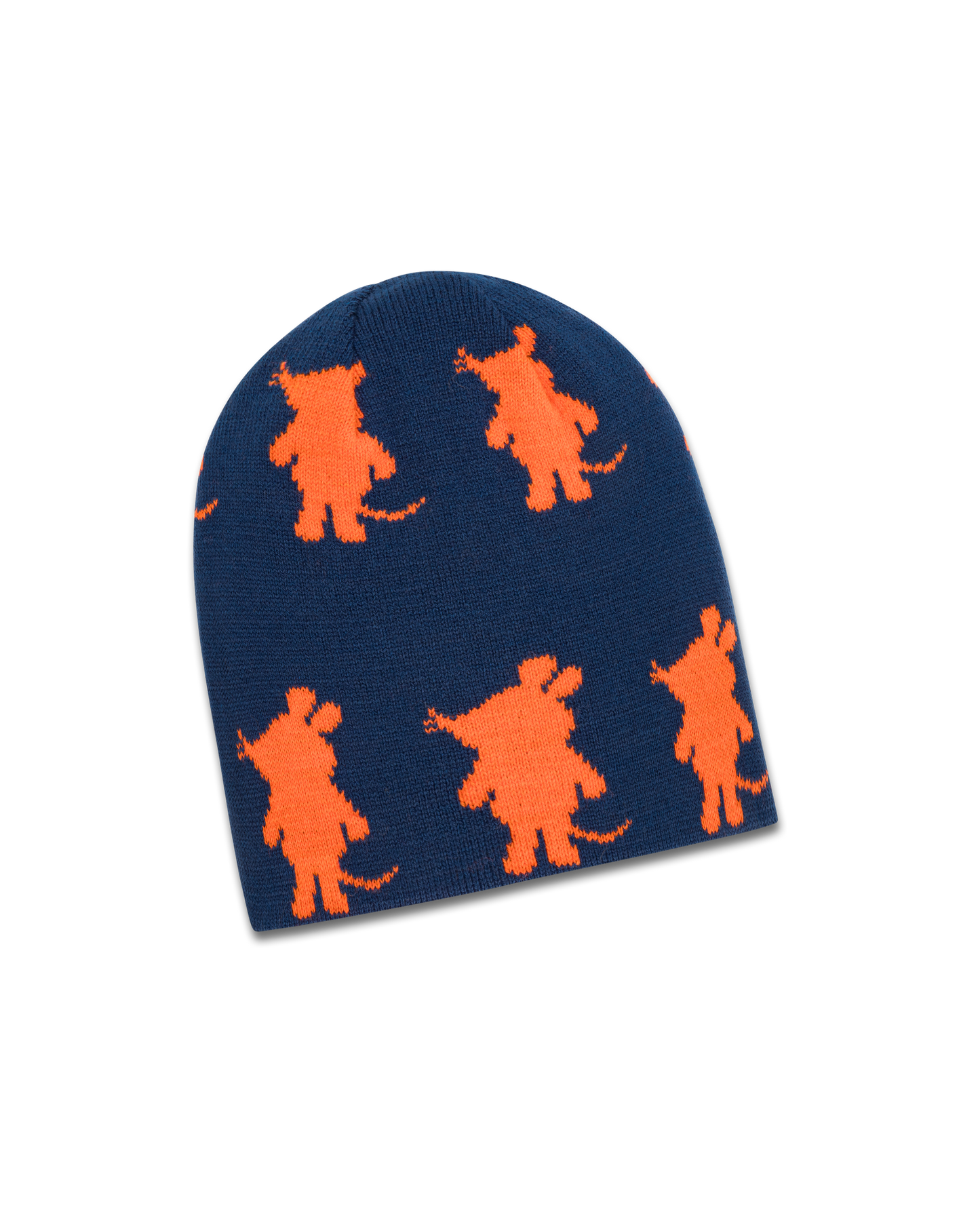 koaa – Die Maus “Silhouette” – Reversible Beanie blue/orange