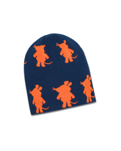 koaa – Die Maus “Silhouette” – Reversible Beanie blue/orange