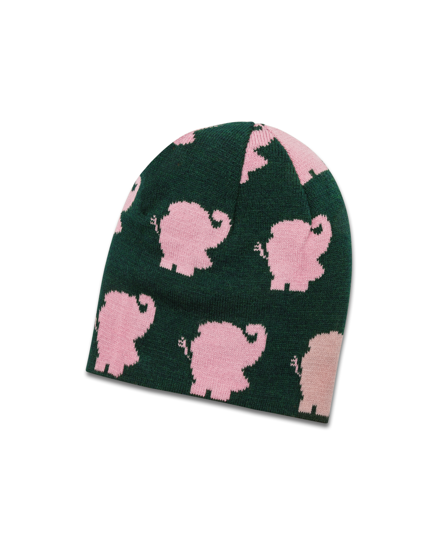 koaa – Der Elefant “Silhouette” – Reversible Beanie blue/orange/green