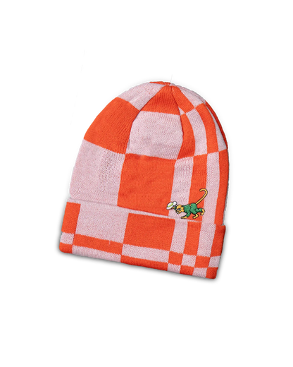 koaa – Pippi Langstrumpf “Verzerrte Welt” – Beanie red/pink