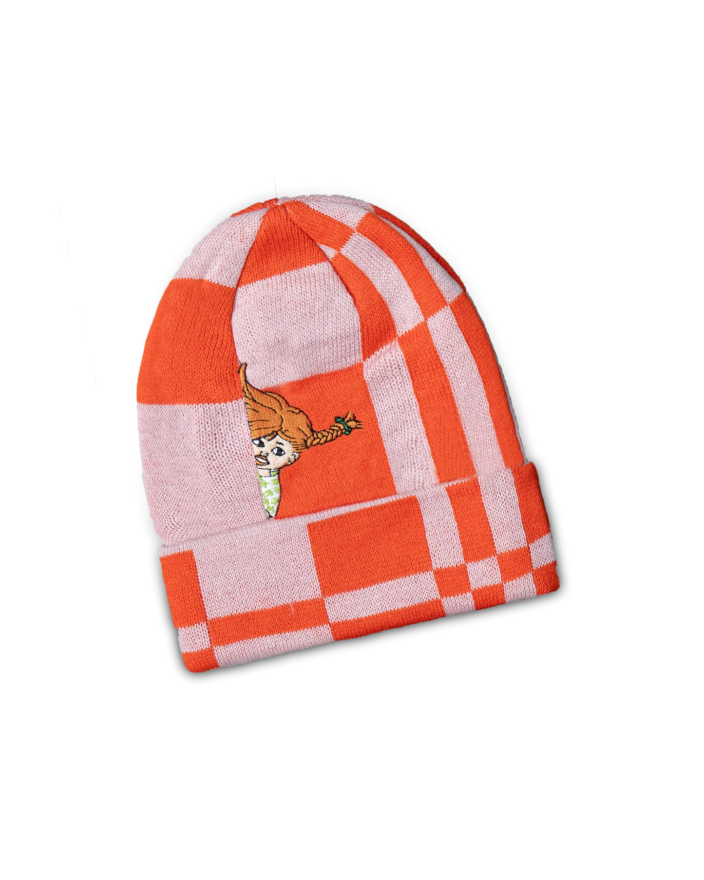 koaa – Pippi Langstrumpf “Verzerrte Welt” – Beanie red/pink