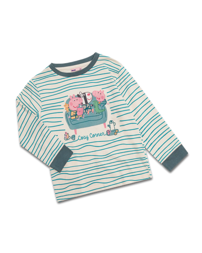koaa – Peppa Pig „Cozy Corner“ Longsleeve | Sustainable Kids' Shirt