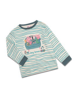 koaa – Peppa Pig “Cozy Corner” – long sleeve green/beige