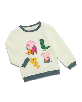 koaa – Peppa Wutz “Cozy Corner” – Sweater beige/green
