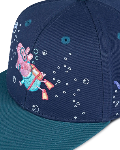 koaa – Peppa Wutz "Unter Wasser" – Snapback navy Size: 1-3 Years