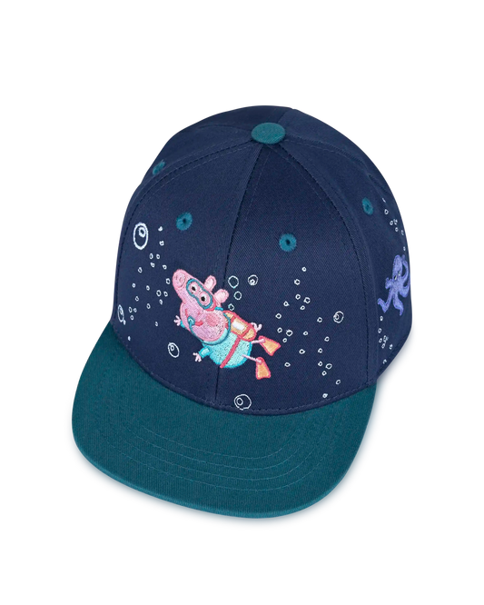 koaa – Peppa Wutz "Unter Wasser" – Snapback navy Size: 1-3 Years