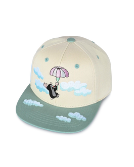 koaa – Der kleine Maulwurf "Über den Wolken" – Snapback beige/blue