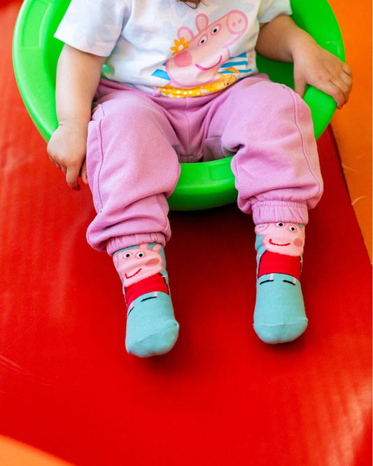 Detailansicht von koaa – Peppa Pig “Smile” – Easy Socks green