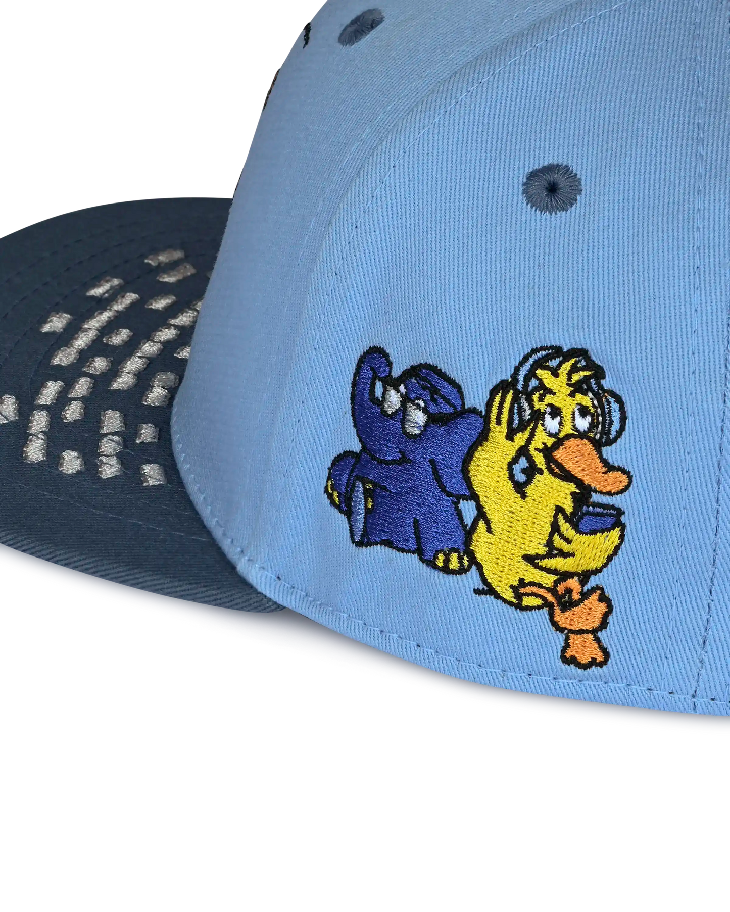 koaa – Maus, Elefant & Ente “Boombox” – Snapback blue/gray