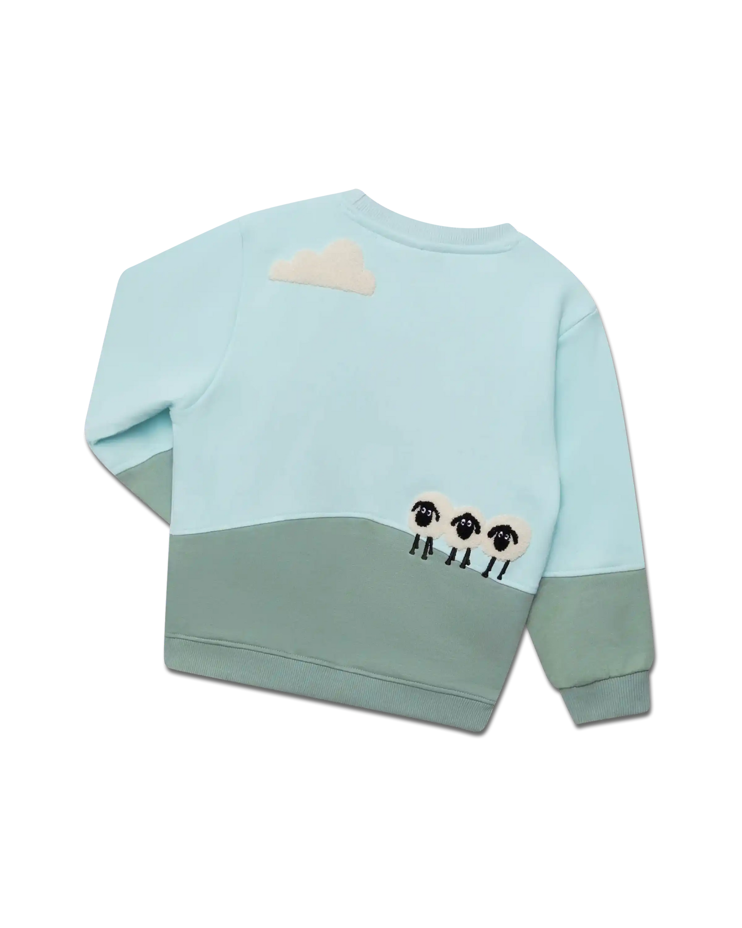 koaa – Shaun das Schaf “Traktor“ –Sweater blue/green