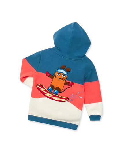 koaa – Maus & Elefant "Pistenspaß" – Hoodie multicolor