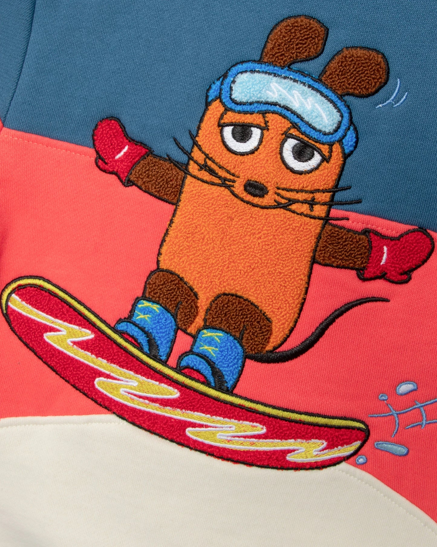 koaa – Maus & Elefant "Pistenspaß" – Hoodie multicolor