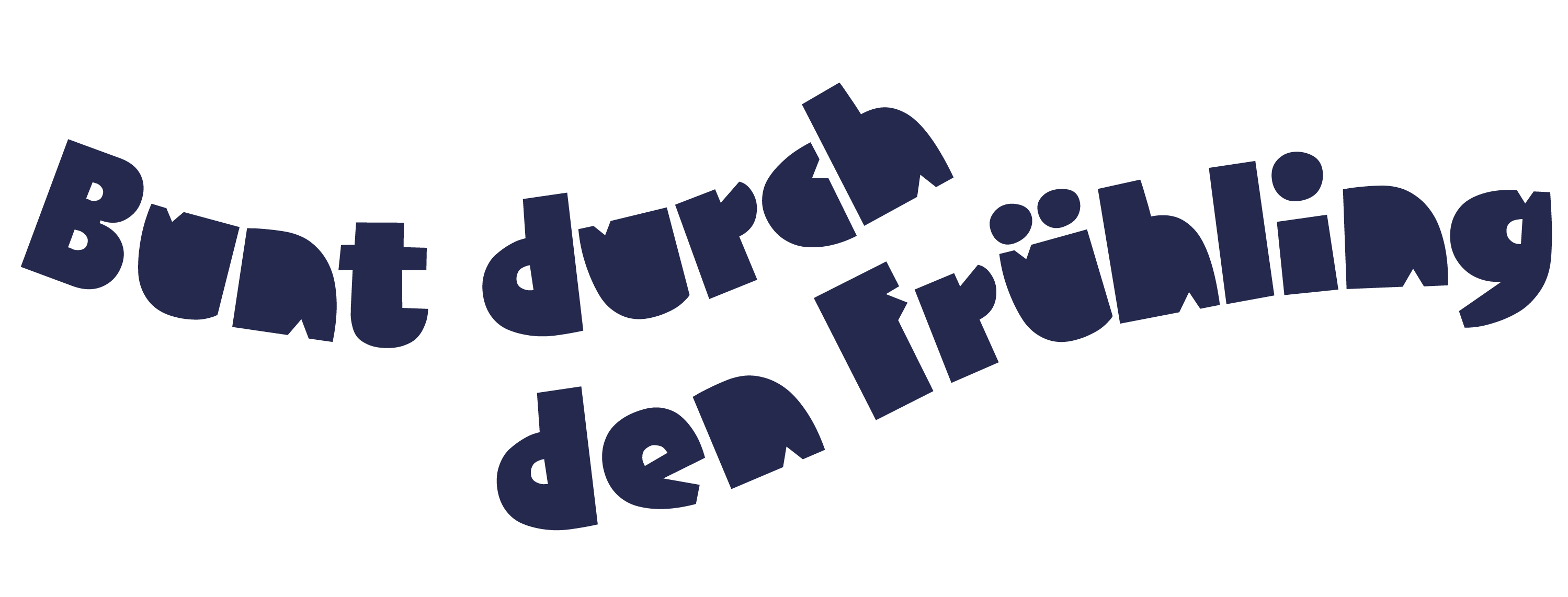 Bunt durch den Frühling