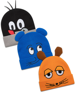 Halloween & Carnival Sets "The Mouse, The Elephant &amp; The Little Mole Mascot Beanie"