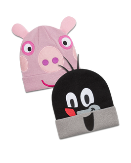 Halloween & Carnival Set "Mole + Peppa Mascot Beanie"