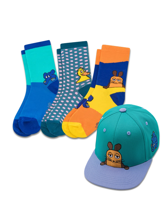 Die Maus Back to School "Die Crew + Kleine Freunde" Set