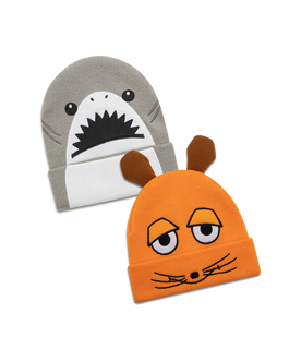 Koaanies, The Mouse, Halloween & Carnival Set "Mouse Mascot + Harald Mascot Beanie"