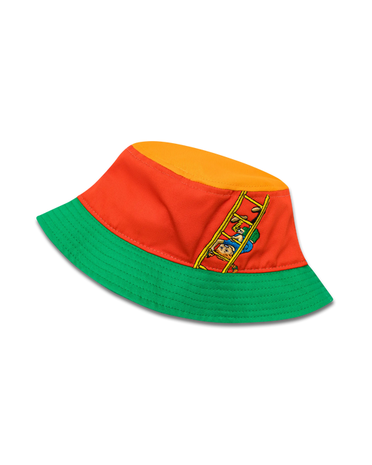 koaa – Pippi Longstocking “Up and Down” – Bucket Hat blue/red/green/orange
