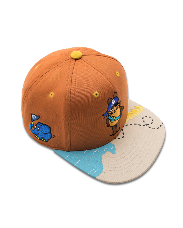 koaa – The Mouse “Pirate” – Snapback Kids brown/beige