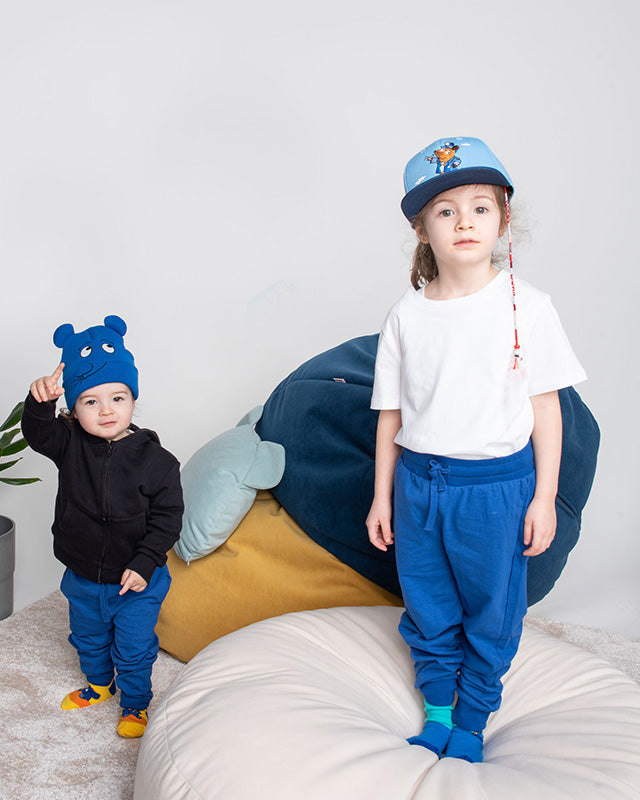 koaa – Die Maus "Pilot" – Snapback Kids light-blue/navy